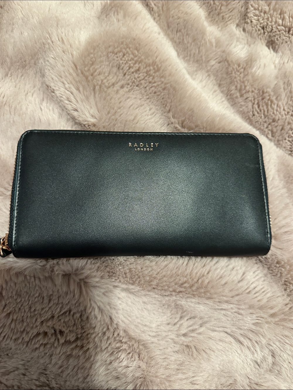 Radley London Black Zip Around Large Wallet